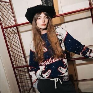 NWT Bally Polar bear Sweater Cardigan